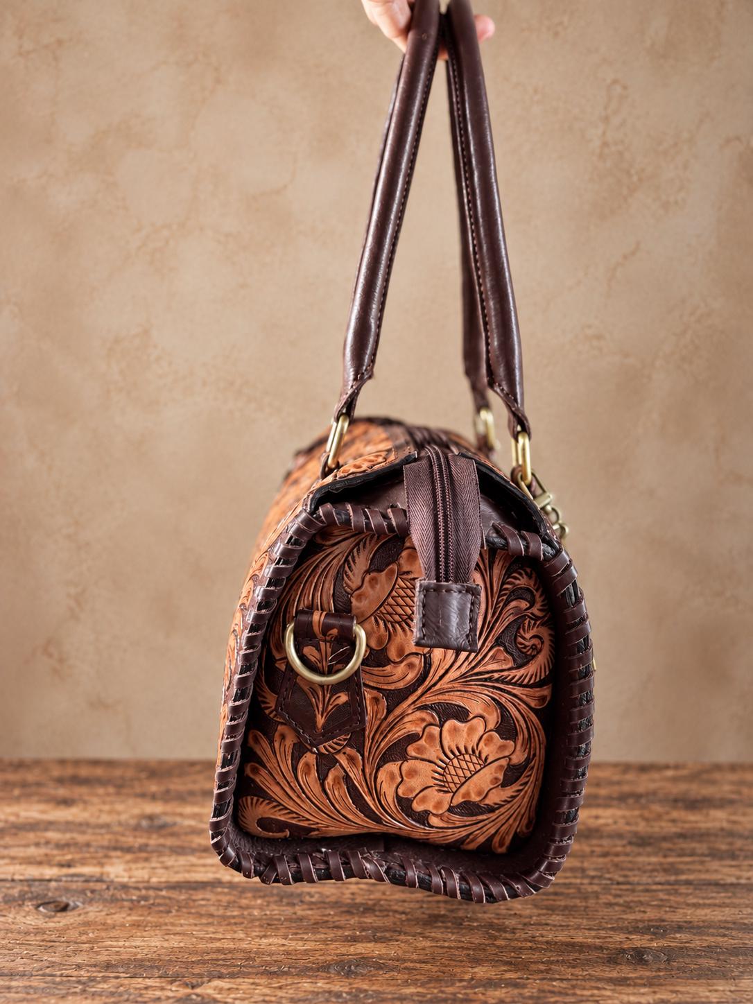 The Cimmaron Western Speedy Leather Purse by Double B