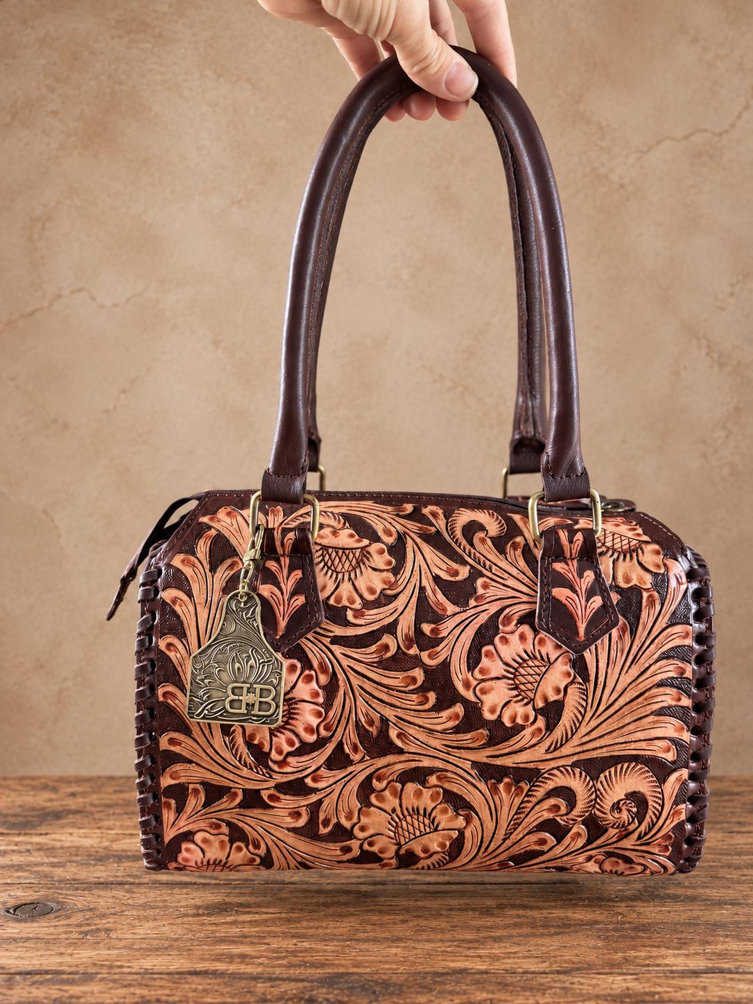 The Cimmaron Western Speedy Leather Purse by Double B