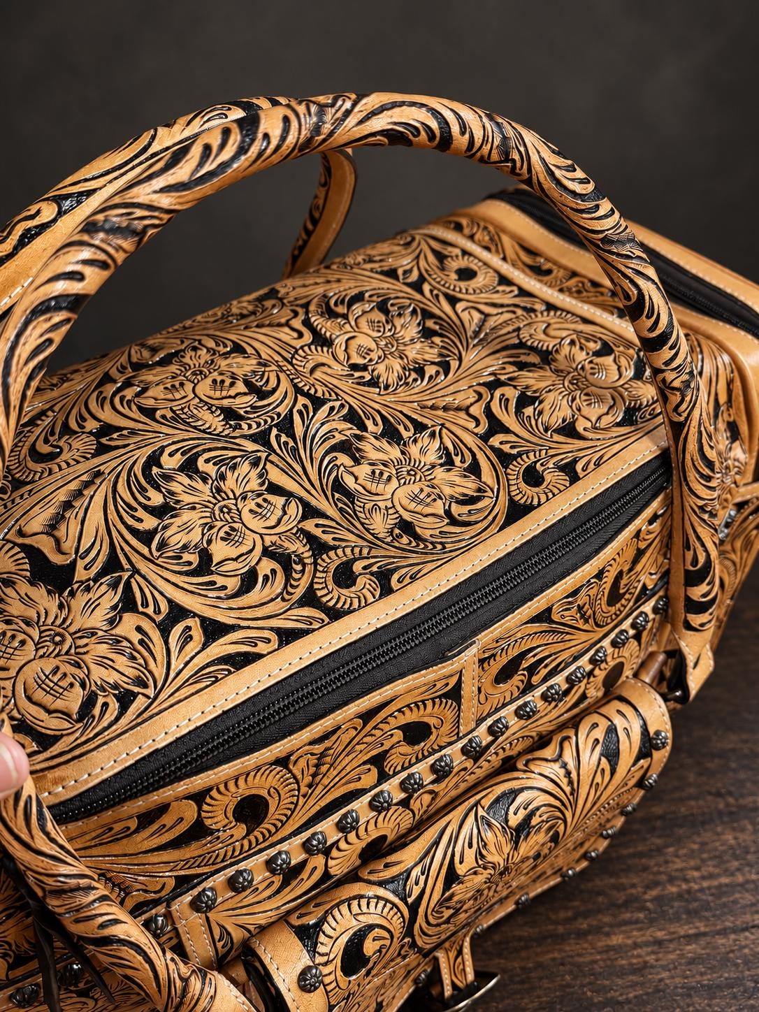 The Stockmen’s Weekender travel duffle bag carry on by Double B