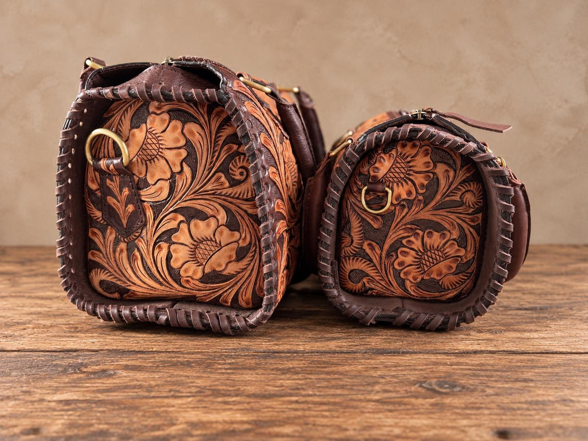 The Cimmaron Western Speedy Leather Purse by Double B